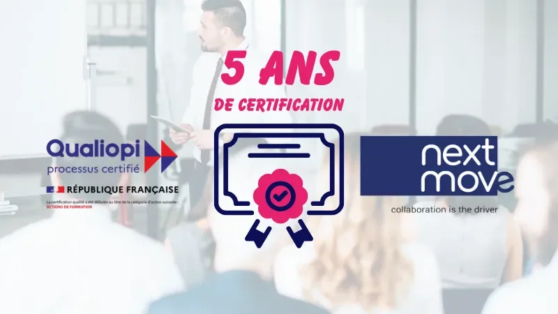 5 ans de certification Qualiopi : NextMove confirme son rôle d’organisme de formation pour la filière automobile & mobilités